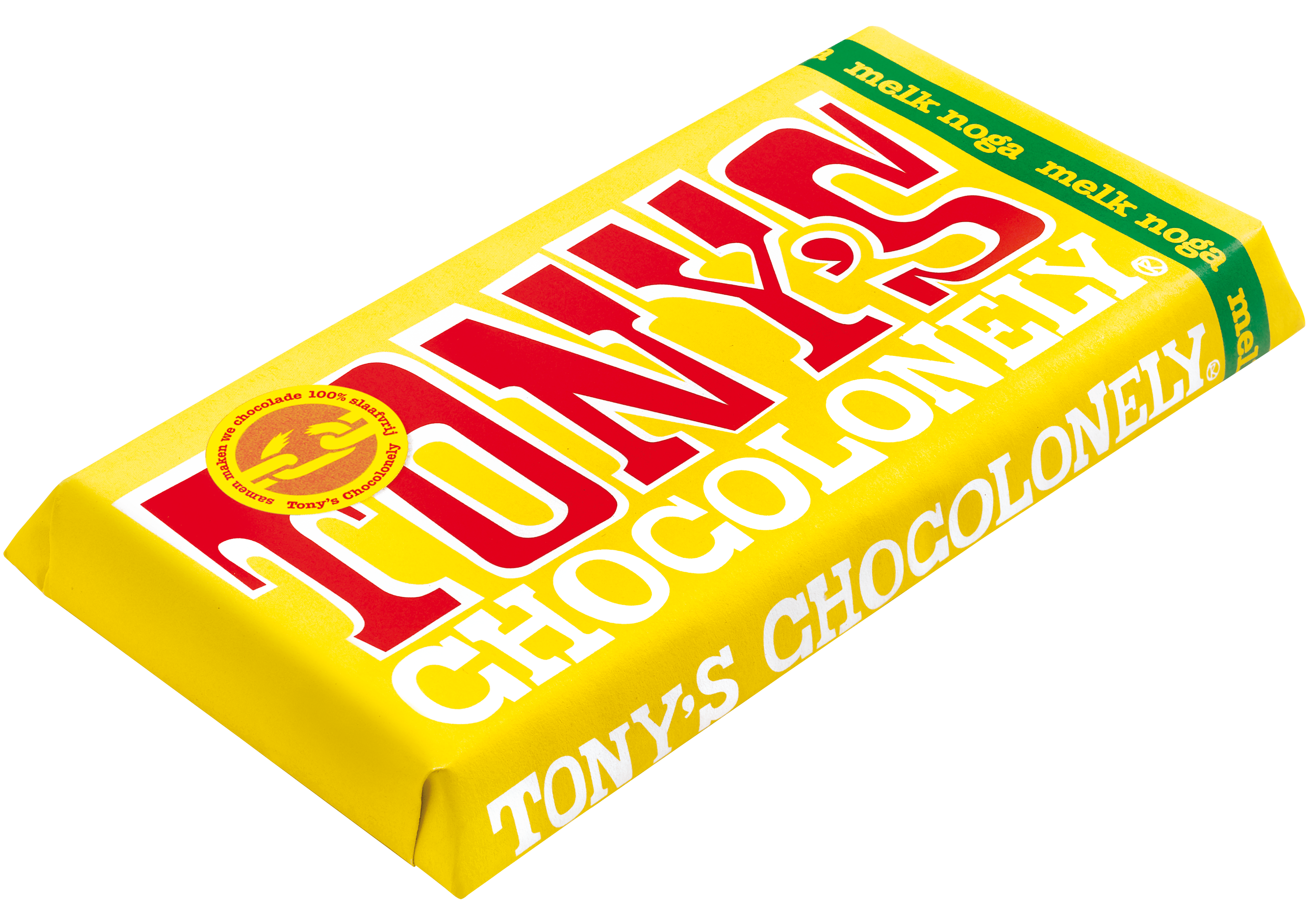 milk almond honey nougat 32%-Tony’s Chocolonely