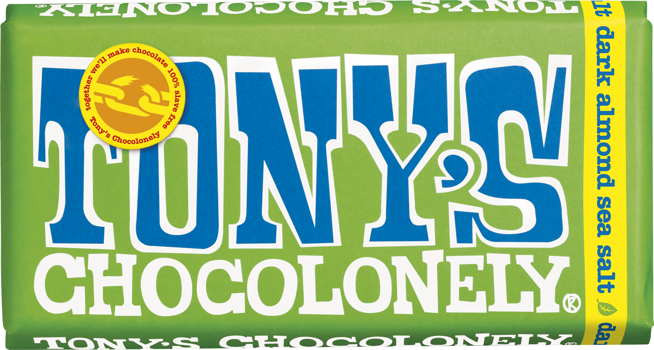 vegan dark almond sea salt 51%-Tony’s Chocolonely